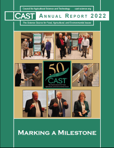 Cover Image of the 2023 CAST Annual Report